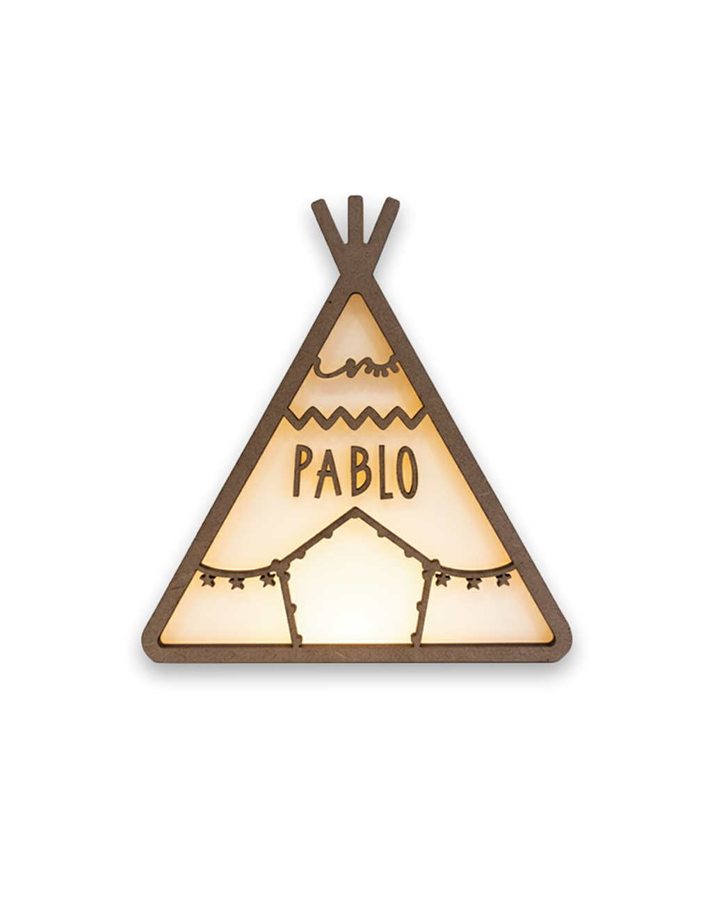 Lámpara Tipi Personalizada