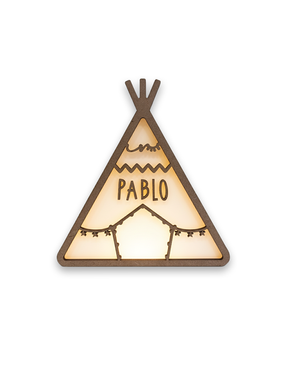 Lámpara Tipi Personalizada