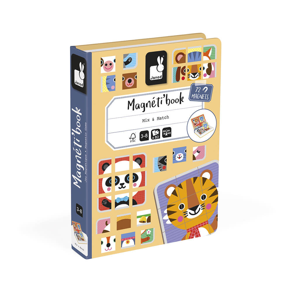 Magnéti'Book Mix & Match Animales - Janod
