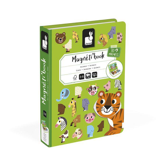 Magnéti'Book Animales personalizado - regalo bebé | Mi Luna Lunera