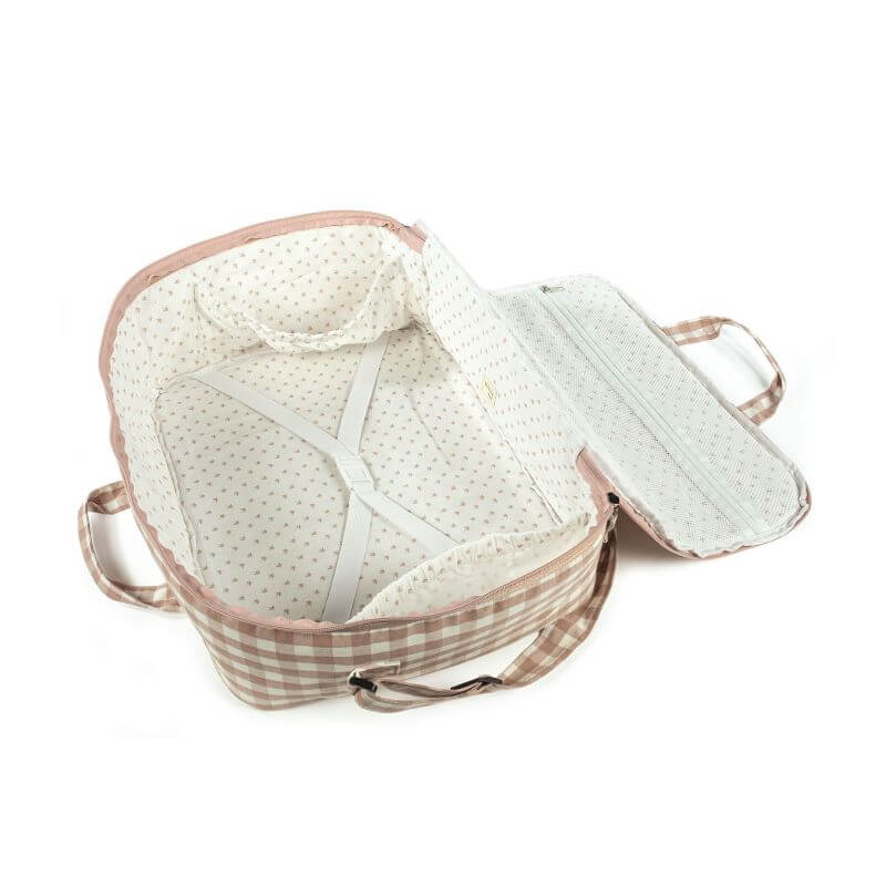Maleta Remy Rosa personalizado - regalo bebé | Mi Luna Lunera