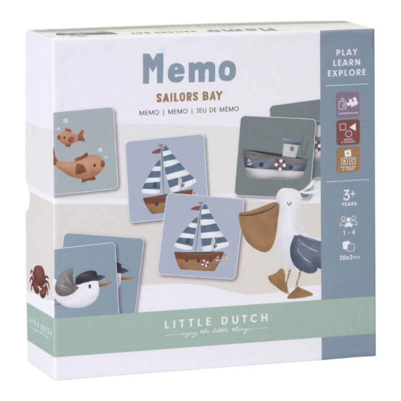 Memo Sailor Bay personalizado - regalo bebé | Mi Luna Lunera