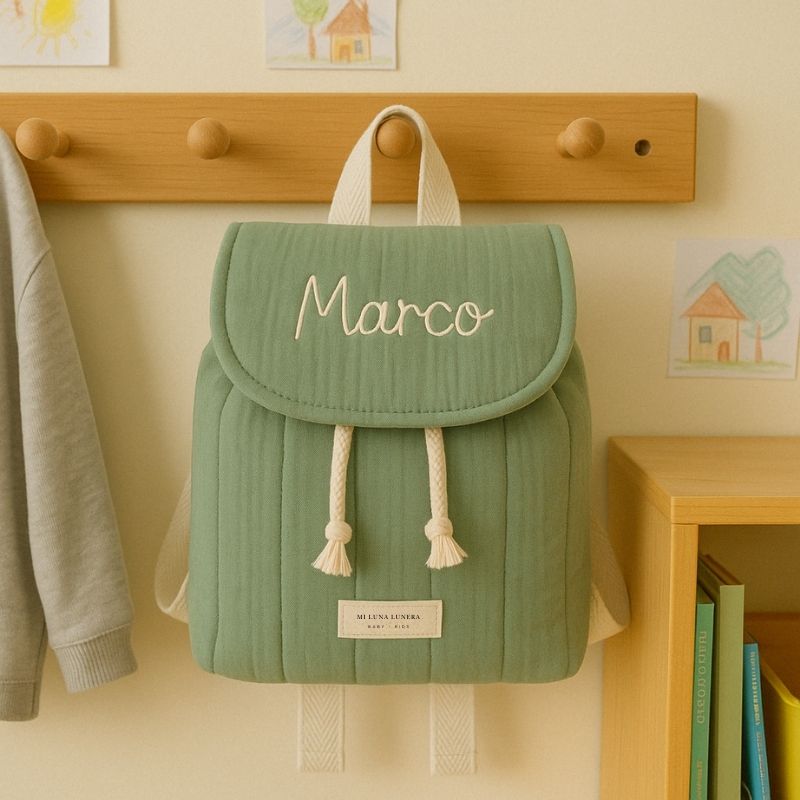 Mochila Milo Personalizada (Más colores) personalizado - regalo bebé | Mi Luna Lunera