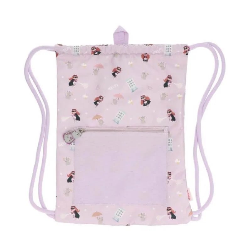 Mochila Saco Impermeable Fantastic Girl personalizado - regalo bebé | Mi Luna Lunera