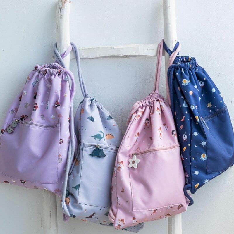 Mochila Saco Impermeable The Martians personalizado - regalo bebé | Mi Luna Lunera