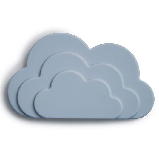 Mordedor Silicona Cloud Blue personalizado - regalo bebé | Mi Luna Lunera