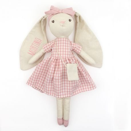 Muñeca Trapo Conejita Personalizada personalizado - regalo bebé | Mi Luna Lunera