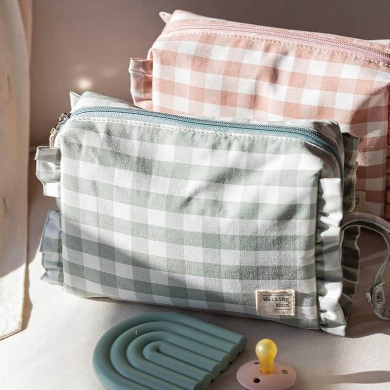 Neceser Remy Verde personalizado - regalo bebé | Mi Luna Lunera