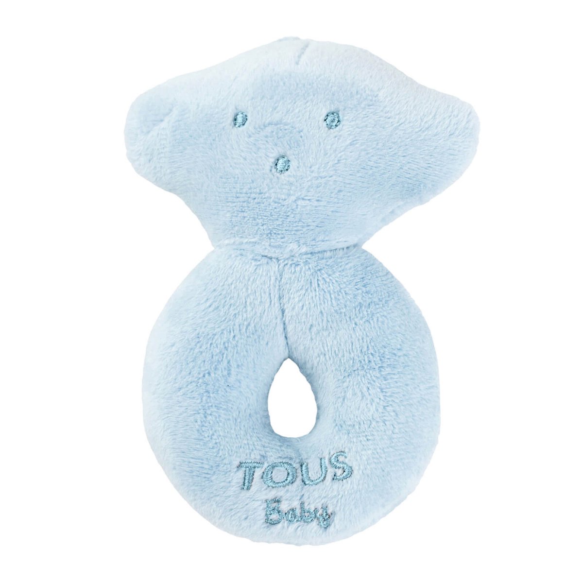 Oso Sonajero Tous Azul personalizado - regalo bebé | Mi Luna Lunera