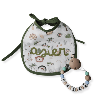 Pack Regalo Hola Mundo personalizado - regalo bebé | Mi Luna Lunera