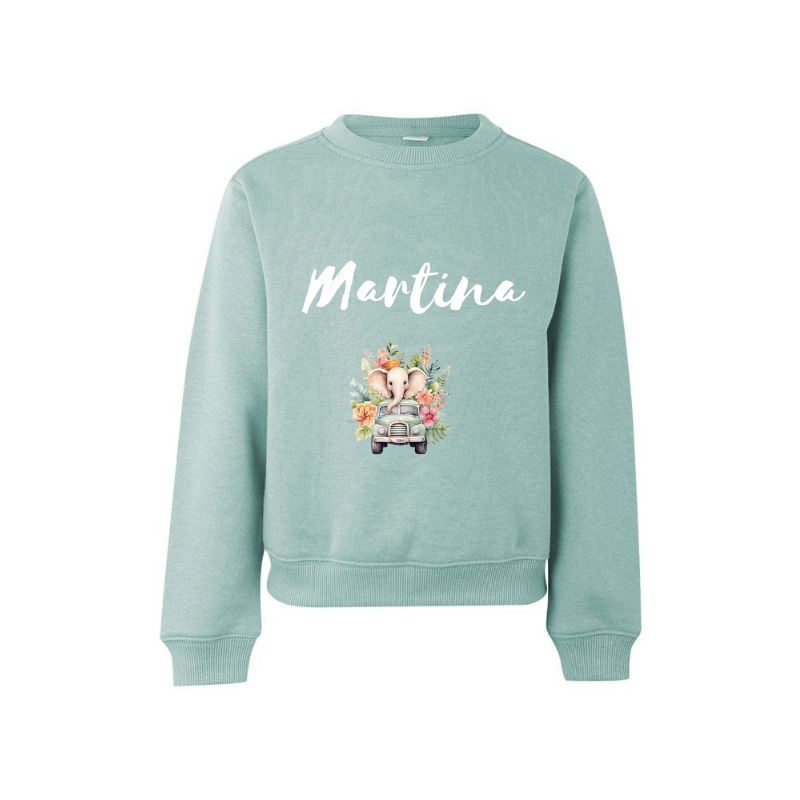 Pack Sudadera y Corona Personalizable personalizado - regalo bebé | Mi Luna Lunera