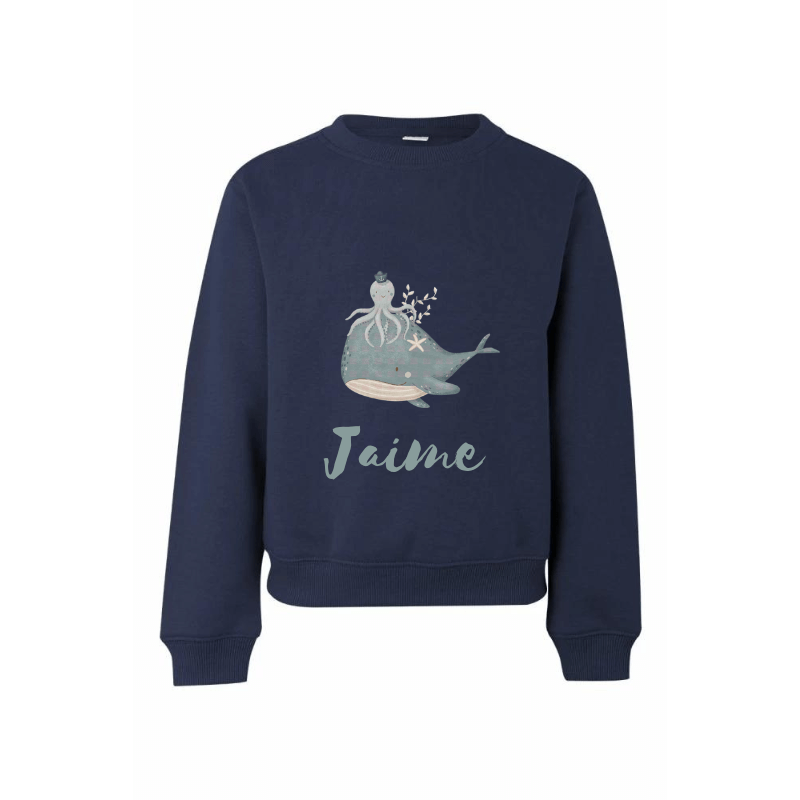 Pack Sudadera y Corona Personalizable personalizado - regalo bebé | Mi Luna Lunera