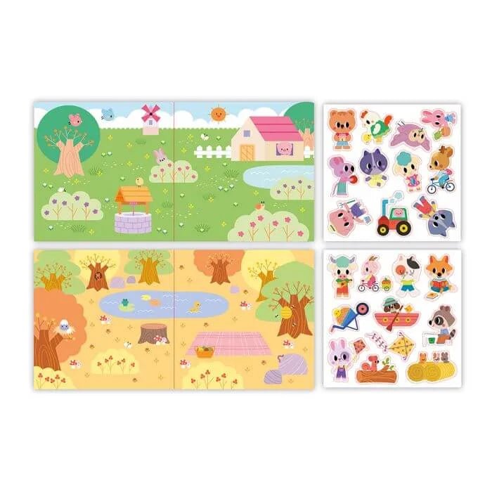 Pegatinas Gruesas Reposicionables personalizado - regalo bebé | Mi Luna Lunera