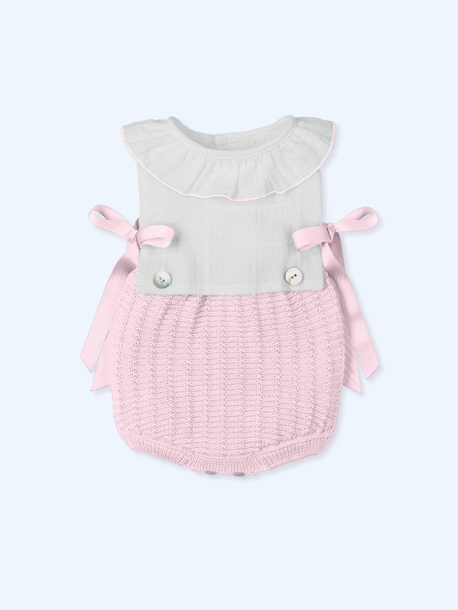 Pelele Vibrant Rosa personalizado - regalo bebé | Mi Luna Lunera