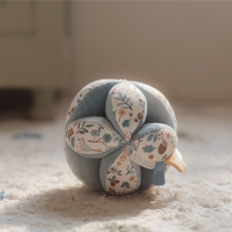 Pelota Montessori Forest Friends - Little Dutch personalizado - regalo bebé | Mi Luna Lunera