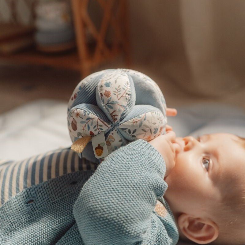 Pelota Montessori Forest Friends - Little Dutch personalizado - regalo bebé | Mi Luna Lunera