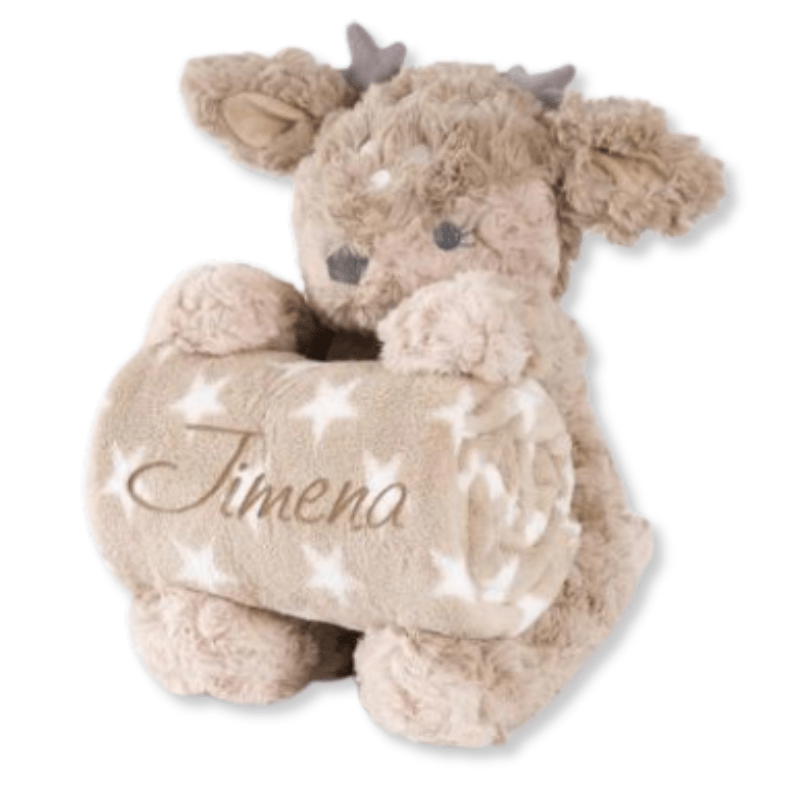 Peluche Baby Deer + Manta Personalizable personalizado - regalo bebé | Mi Luna Lunera