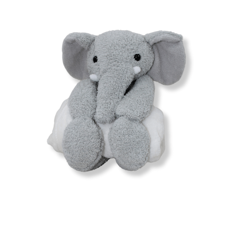 Peluche Elefante + Manta Personalizable personalizado - regalo bebé | Mi Luna Lunera