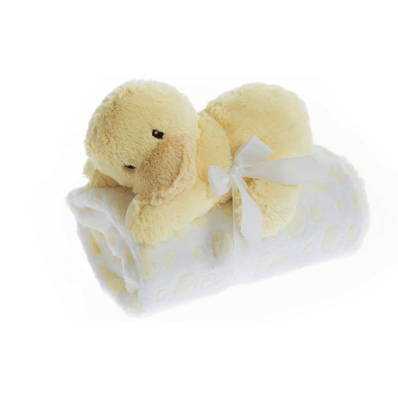Peluche Patito + Manta Personalizable personalizado - regalo bebé | Mi Luna Lunera