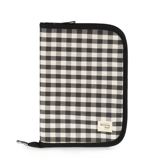 Portadocumentos Remy Negro personalizado - regalo bebé | Mi Luna Lunera