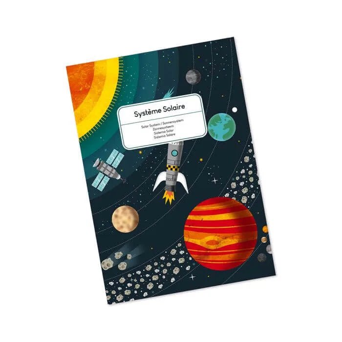 Puzle Educativo Sistema Solar personalizado - regalo bebé | Mi Luna Lunera