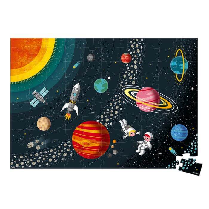 Puzle Educativo Sistema Solar personalizado - regalo bebé | Mi Luna Lunera
