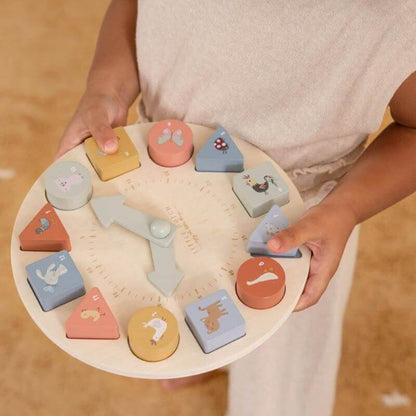 Puzzle Reloj personalizado - regalo bebé | Mi Luna Lunera
