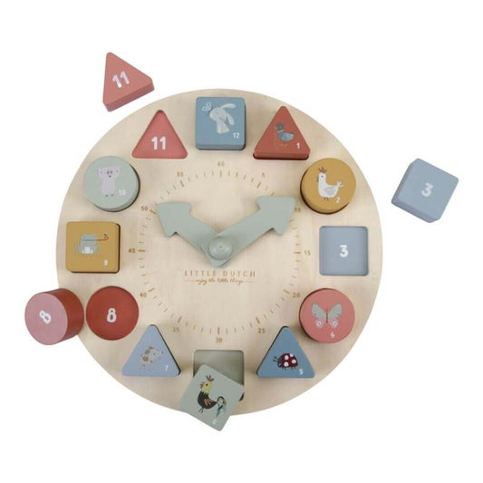 Puzzle Reloj personalizado - regalo bebé | Mi Luna Lunera