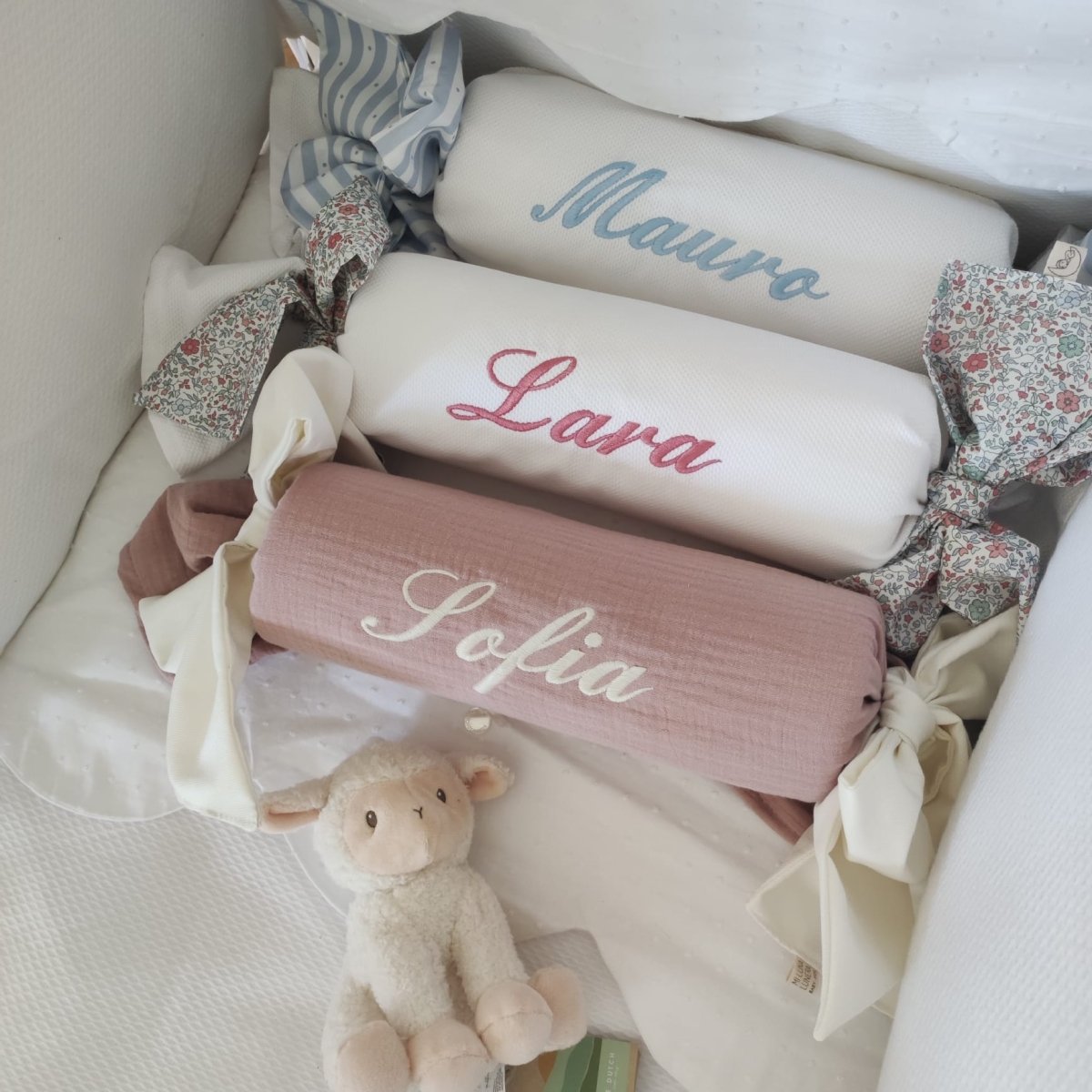 Rulo Antivuelco Personalizado personalizado - regalo bebé | Mi Luna Lunera