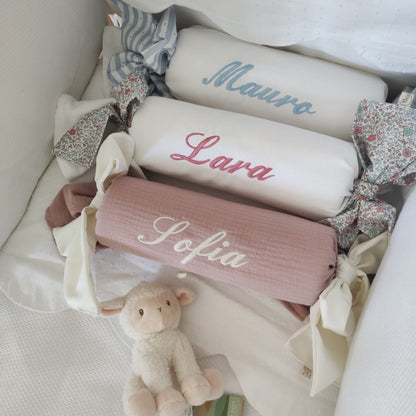 Rulo Antivuelco Personalizado personalizado - regalo bebé | Mi Luna Lunera