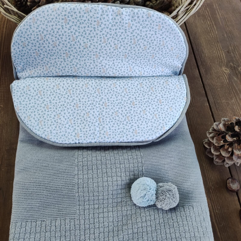 Saco Arrullo Conejitos personalizado - regalo bebé | Mi Luna Lunera