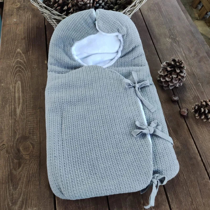 Saco Arrullo Gris personalizado - regalo bebé | Mi Luna Lunera