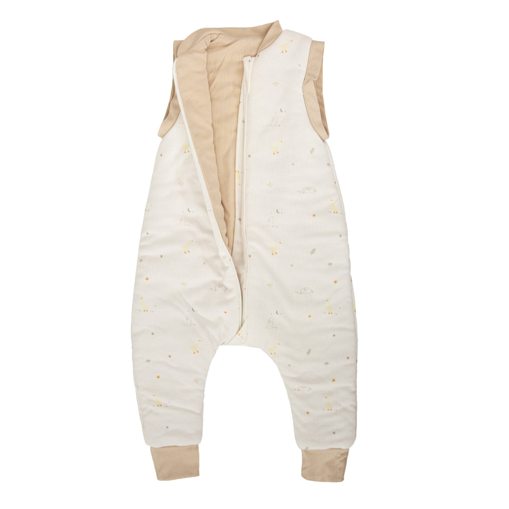 Saco dormir con pies y mangas extraibles Happy Forest 75 cm