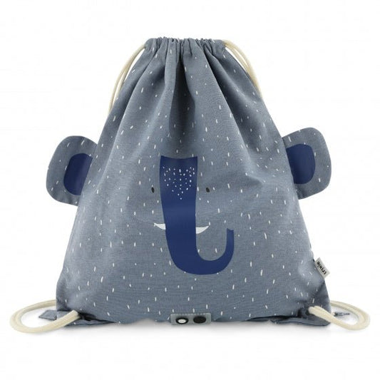 Saco Tela Elefante personalizado - regalo bebé | Mi Luna Lunera