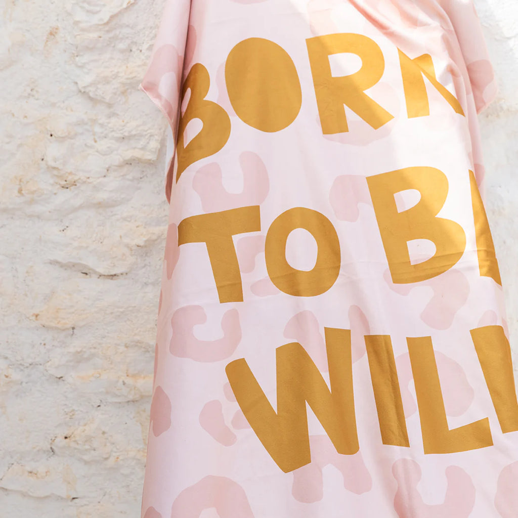 Toalla microfibra Born to be wild 80 x 140 cm