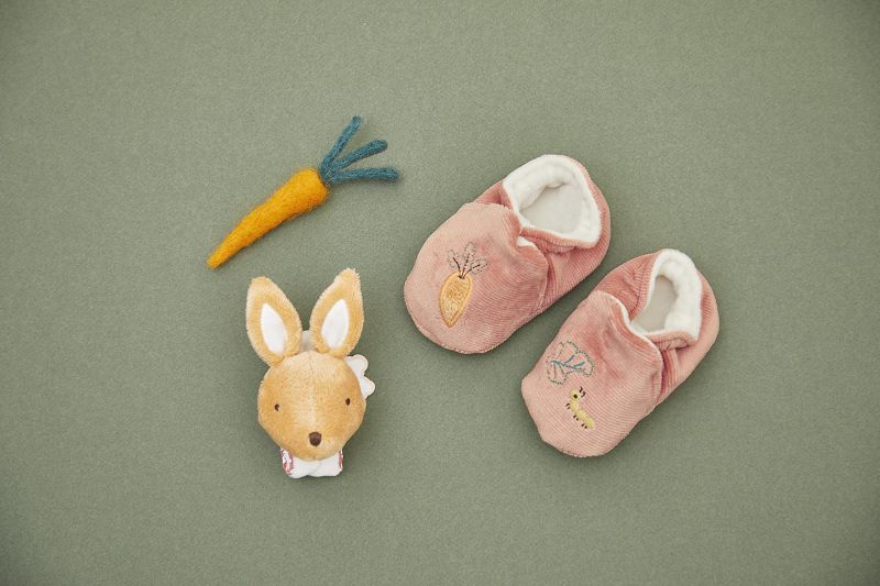 Set Pulsera y Patucos con Sonidos Conejo personalizado - regalo bebé | Mi Luna Lunera