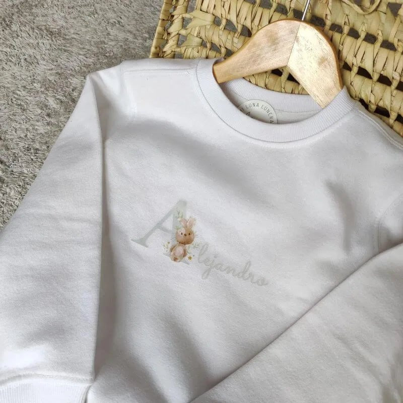 Sudadera Personalizada personalizado - regalo bebé | Mi Luna Lunera