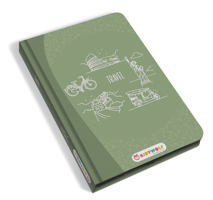 Tableta Portátil Dibujo VIAJES KIDYDRAW MINI personalizado - regalo bebé | Mi Luna Lunera
