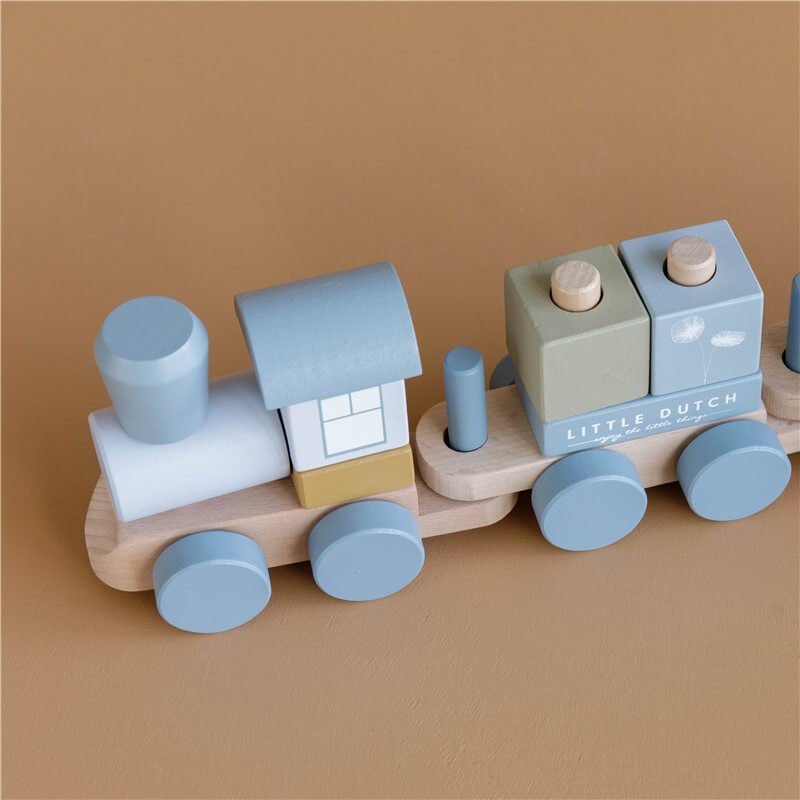 Tren Ocean Azul personalizado - regalo bebé | Mi Luna Lunera