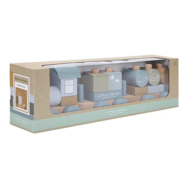 Tren Ocean Azul personalizado - regalo bebé | Mi Luna Lunera